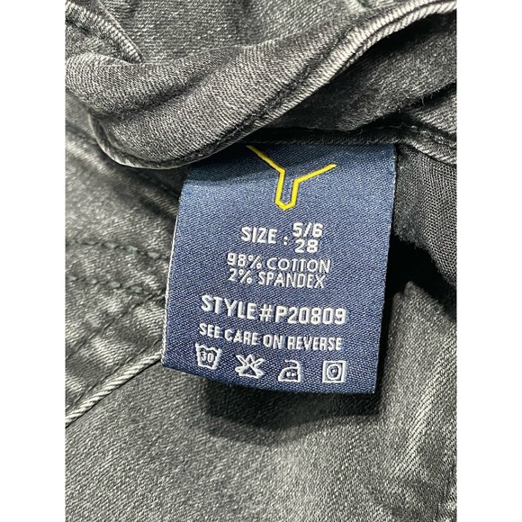 Vigils Studio Women’s Jeans The‎ Brooklyn Skinny 5-6/28 Black Distressed - Picture 8 of 8